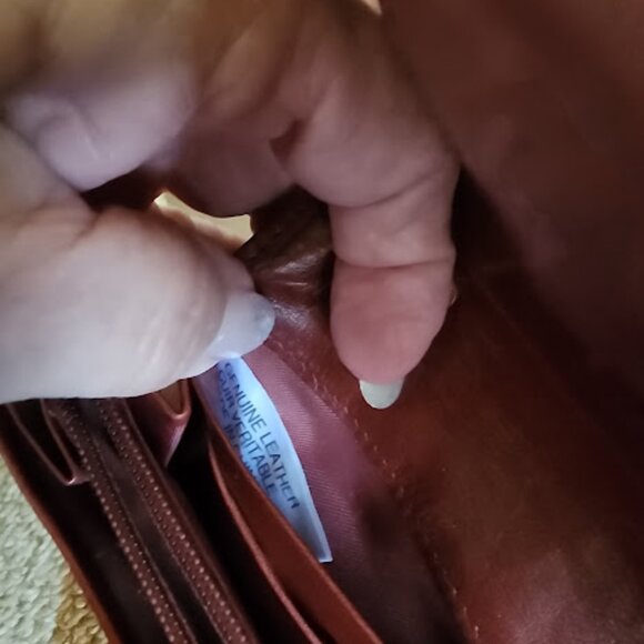 Talbots Woven Leather Wallet/Clutch - Picture 11 of 14